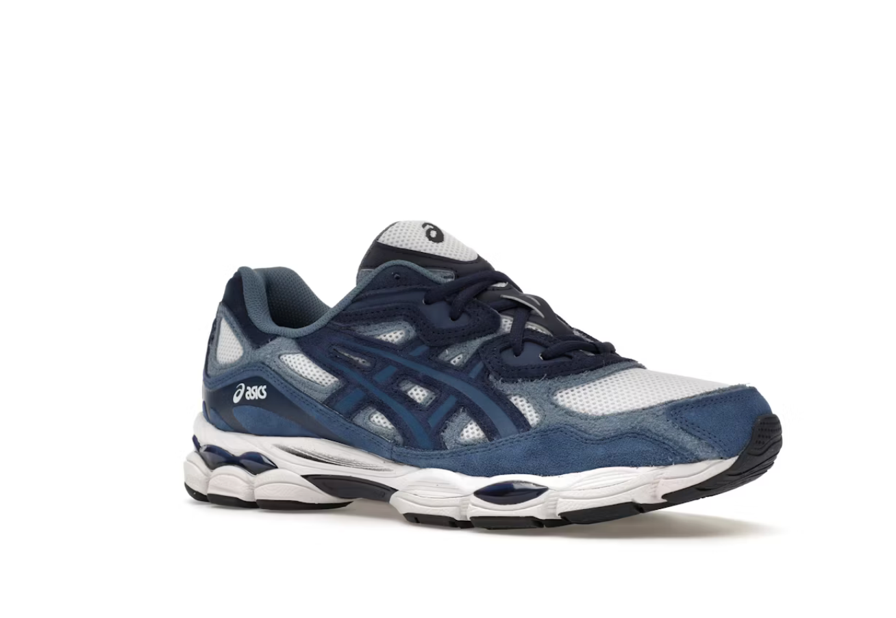 Asics Gel-NYC Indigo Blue White Silver