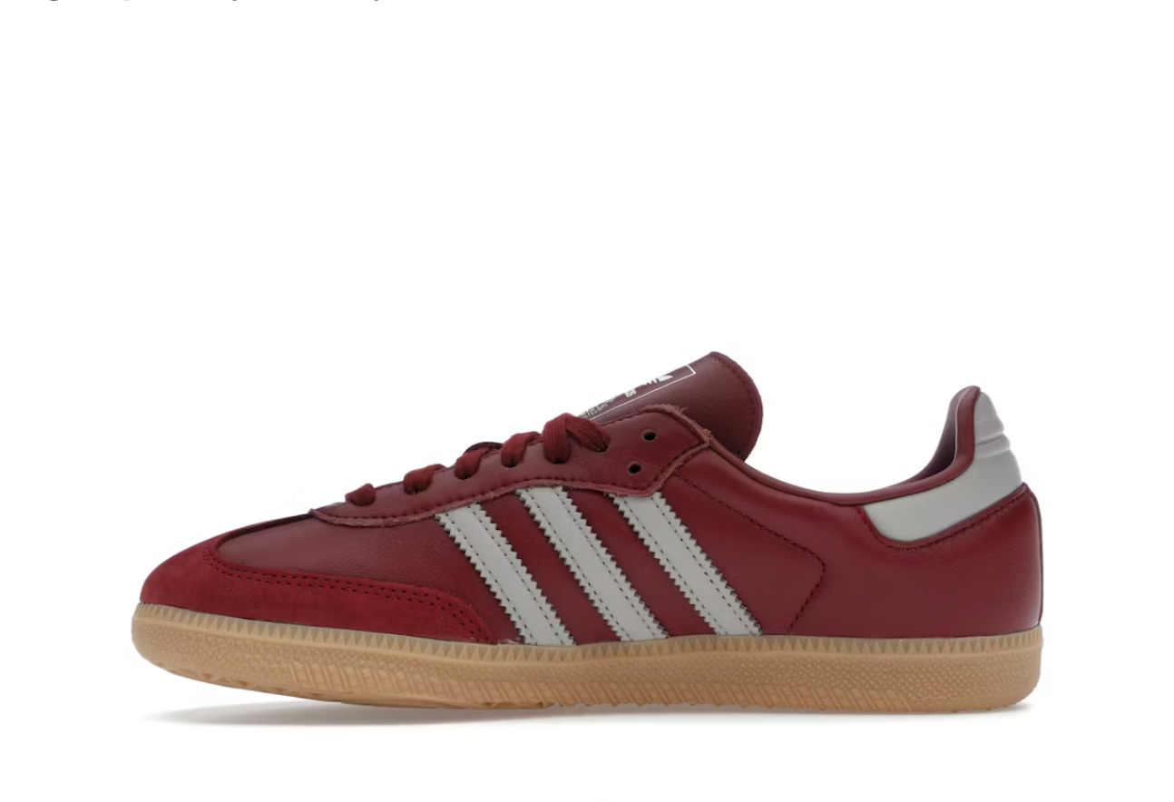 Adidas Samba OG Burgundy Gum