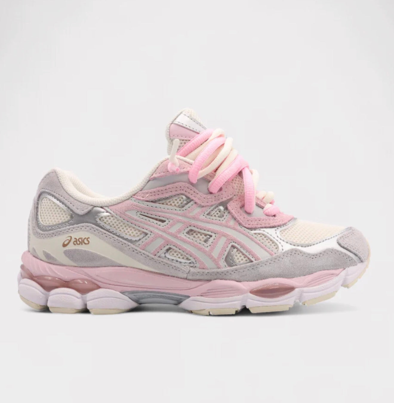 ASICS Gel-NYC Concrete Barely Rose Pink Double Lace