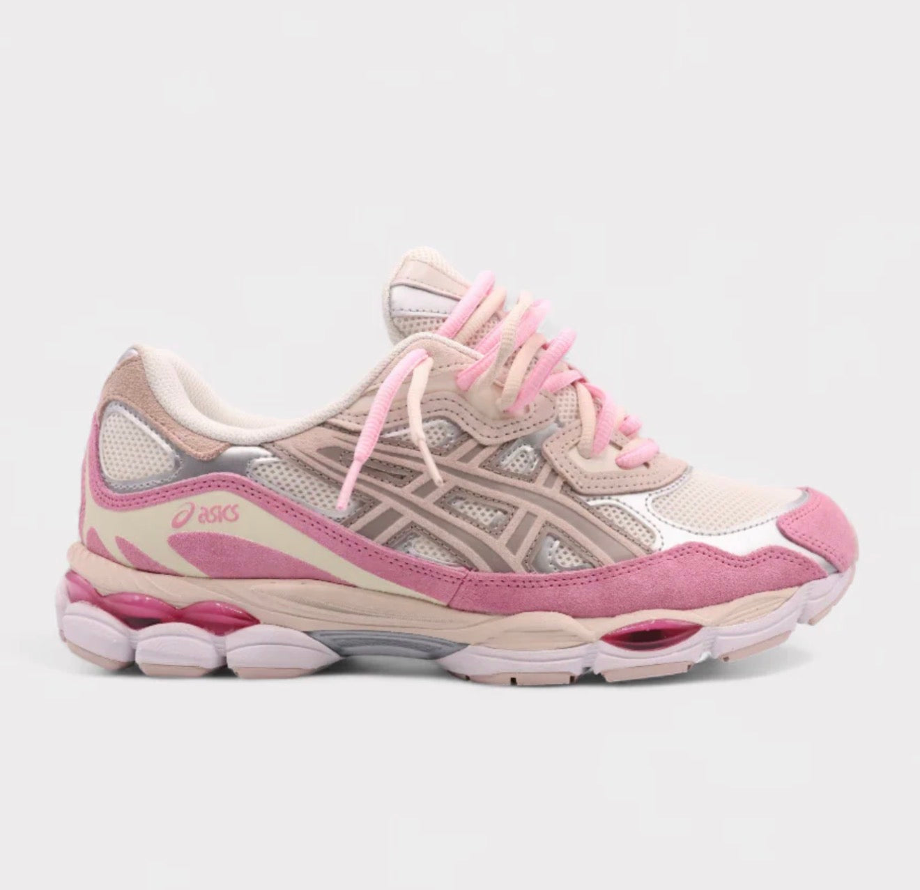 ASICS Gel-NYC-Cream Mineral Beige Pink Double Lace