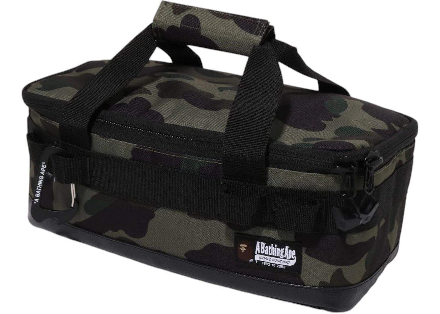 BAPE Camo Multi Gear Container S Bag-Green