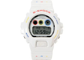 BAPE G-Shock X Bearbrick DW6900MT-7 LTD Watch White - main view