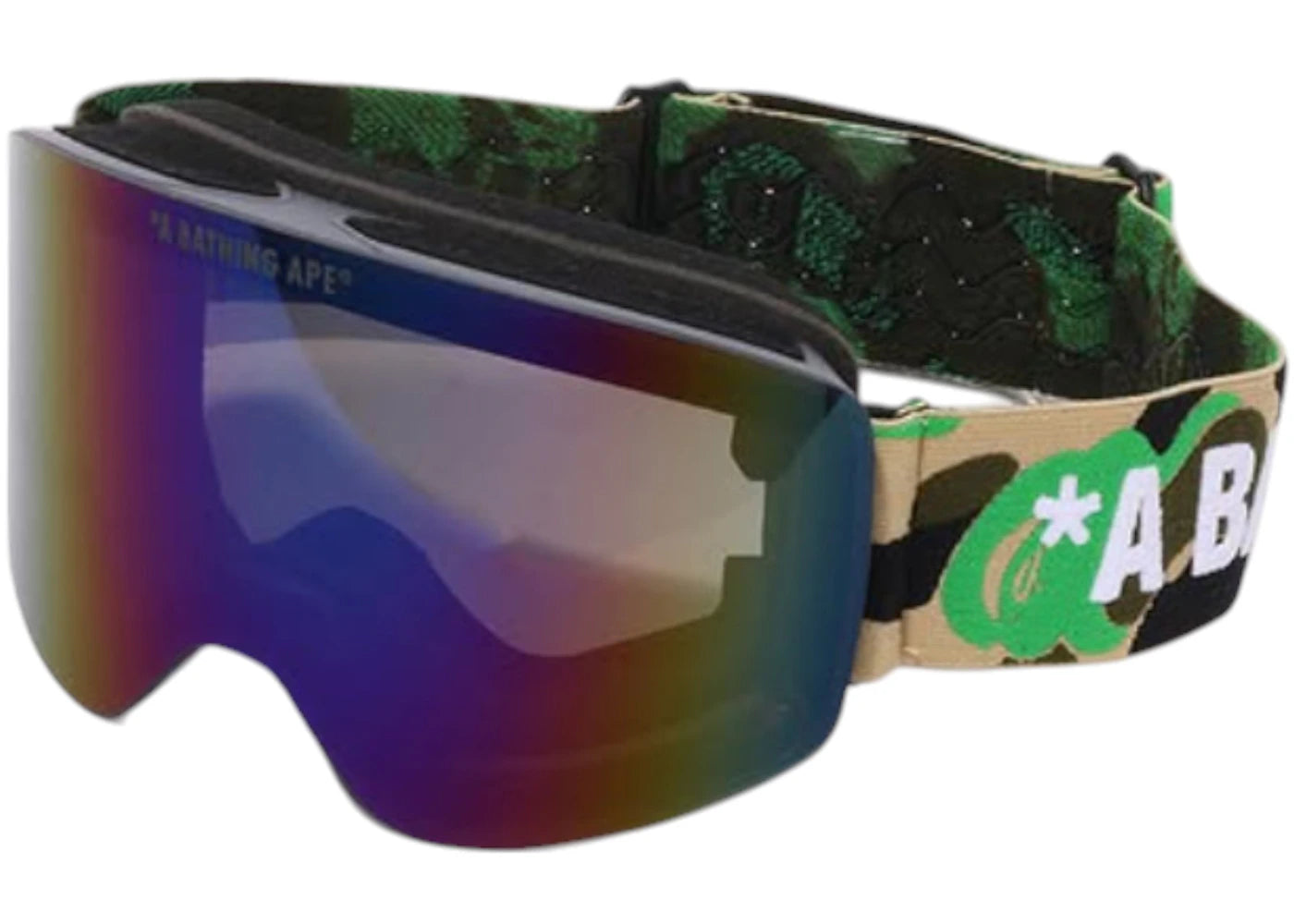 Lunettes de ski BAPE vertes