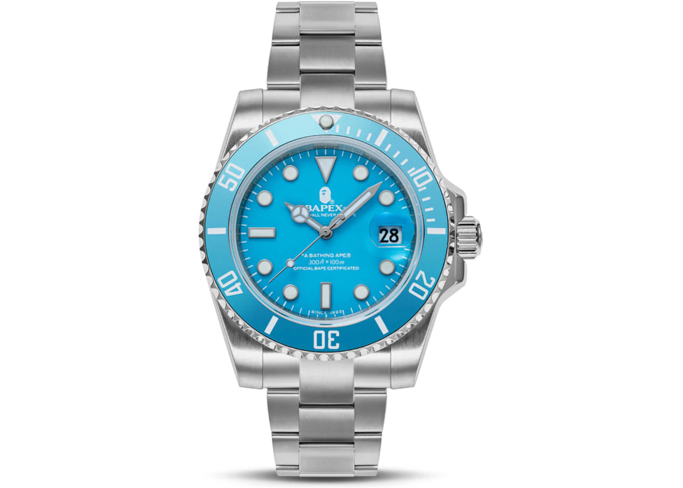 BAPE Type 1 Bapex Watch-Blue