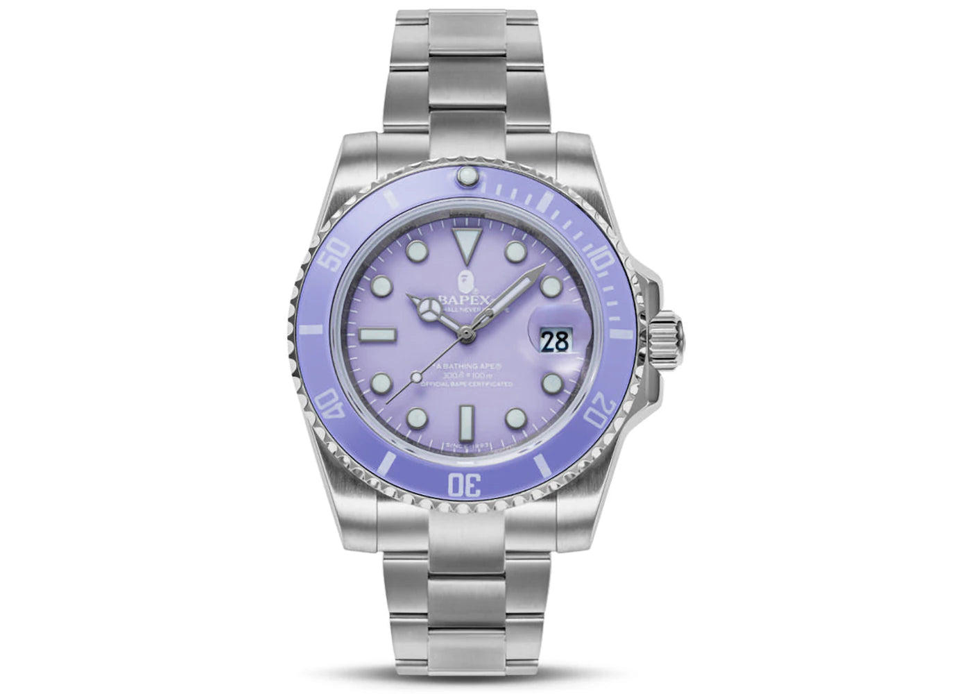 Montre BAPE Type 1 Bapex rose