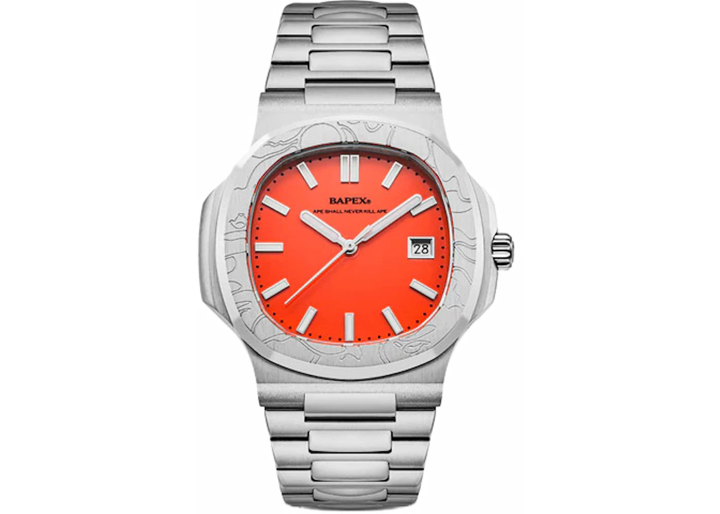 Montre BAPE Type 10 BAPEX - Argent