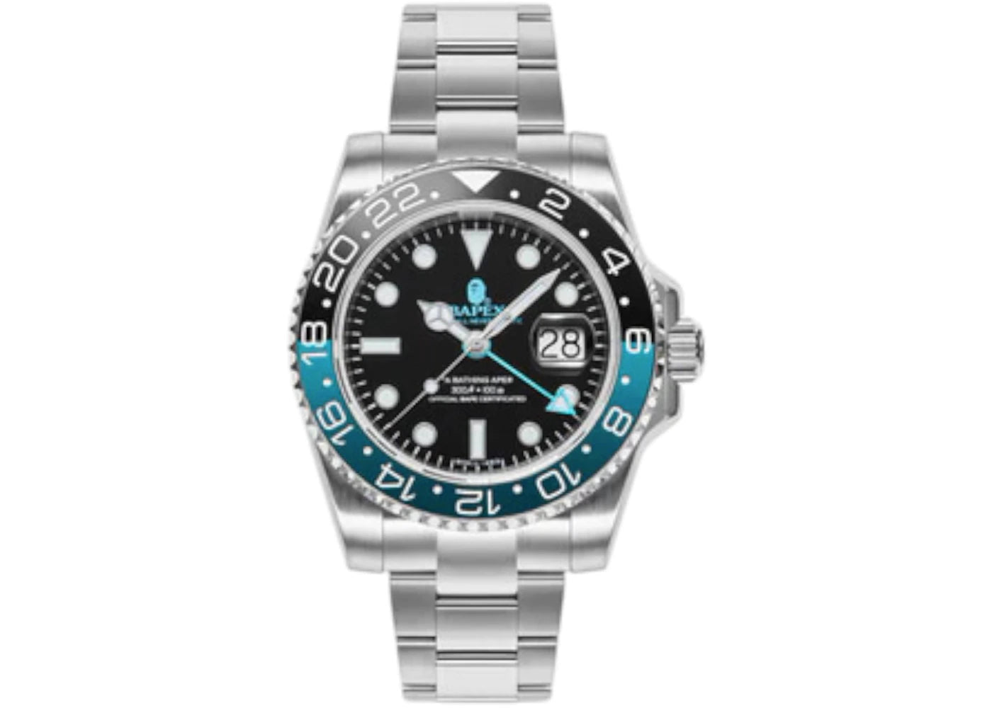 BAPE Type 2 BAPEX Watch-Black/Green