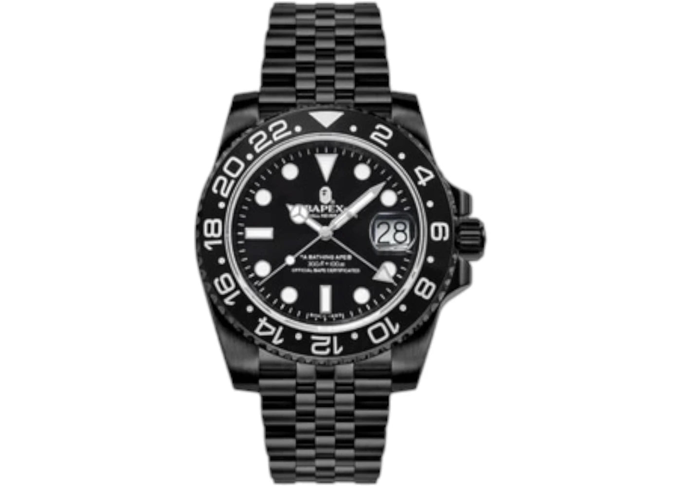 BAPE Type 2 BAPEX Watch-Black