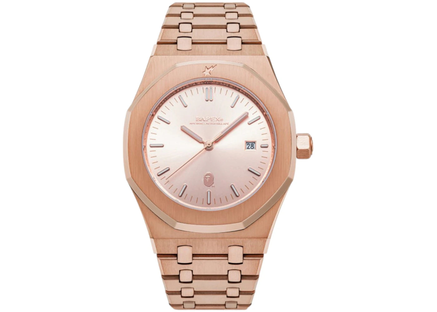 Montre BAPE Type 9 BAPEX (SS25) - Rose