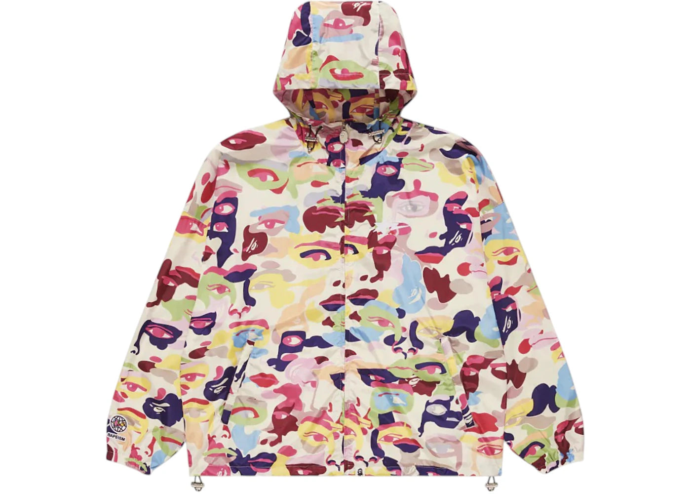 BAPE x KidSuper Camo Lightweight Jacket-Multicolor