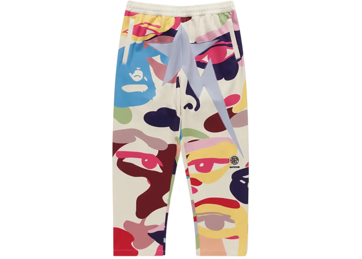 BAPE x KidSuper Patchwork Track Pants-Multicolor