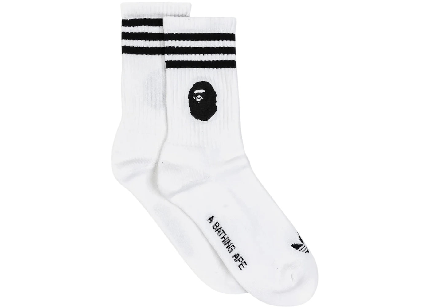 Chaussettes BAPE x adidas multicolores