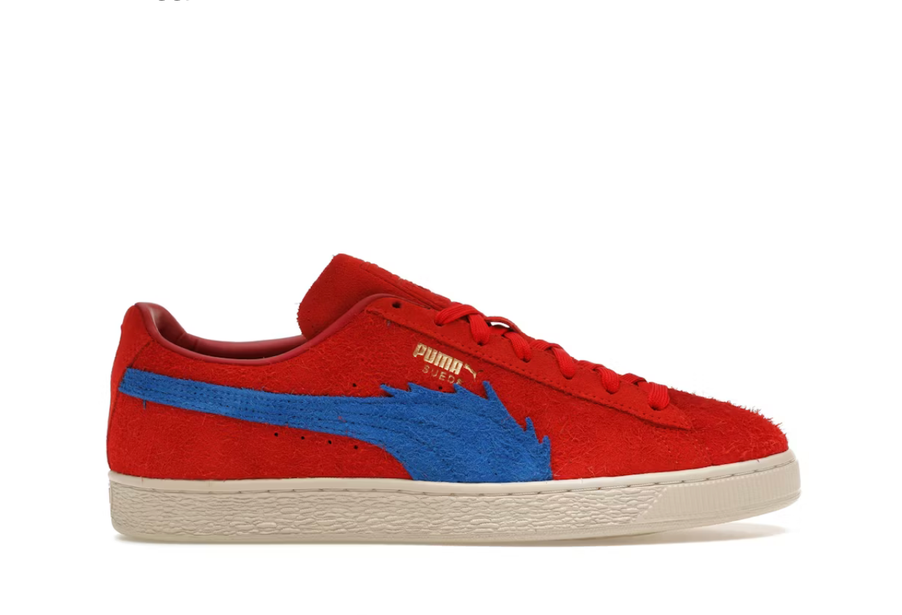 Puma Suede One Piece Buggy Red Blue