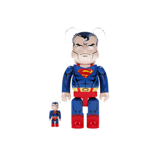 Bearbrick Superman 100% & 400% Set