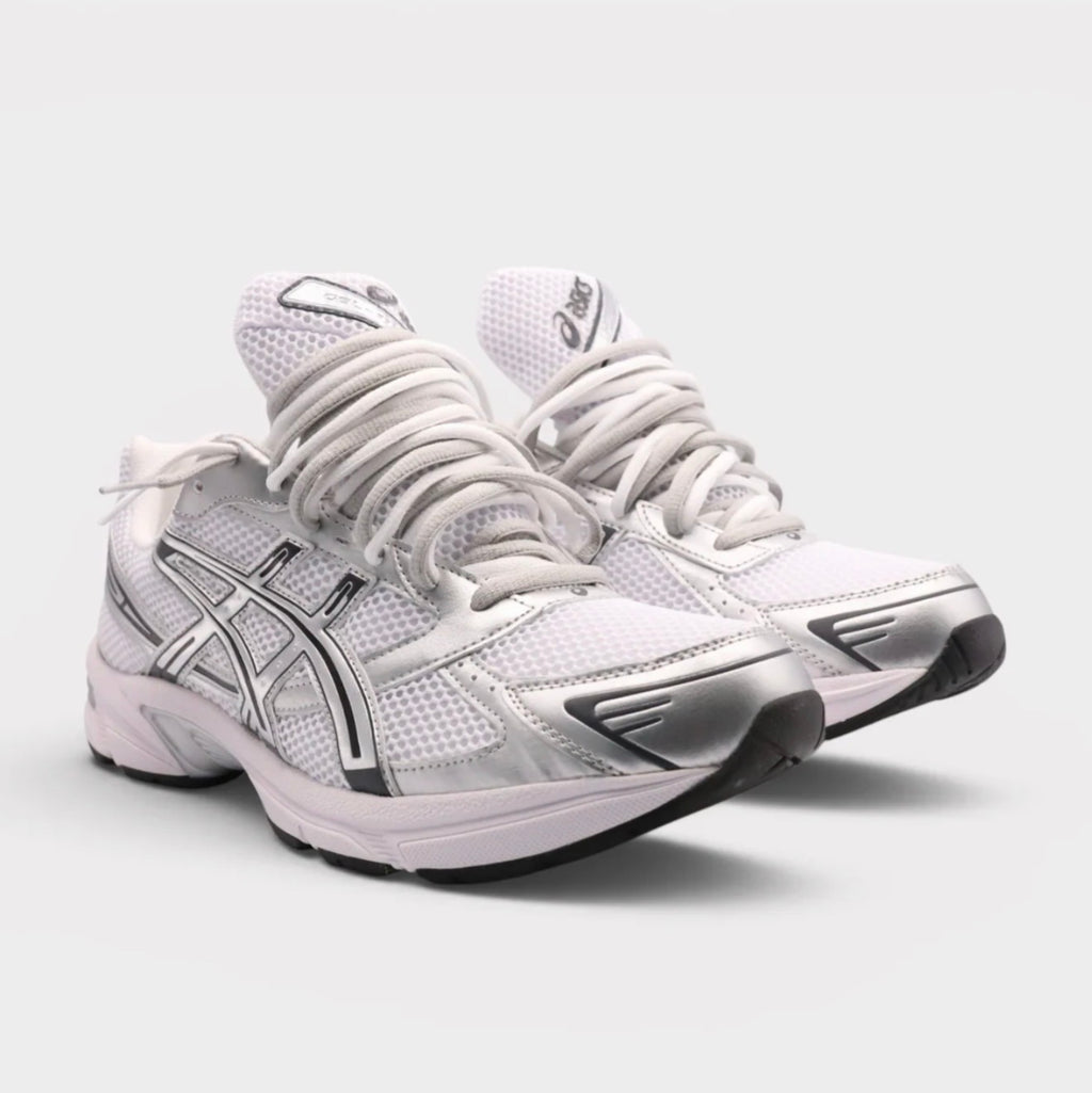 ASICS Gel-1130-White Pure Silver Double Lace