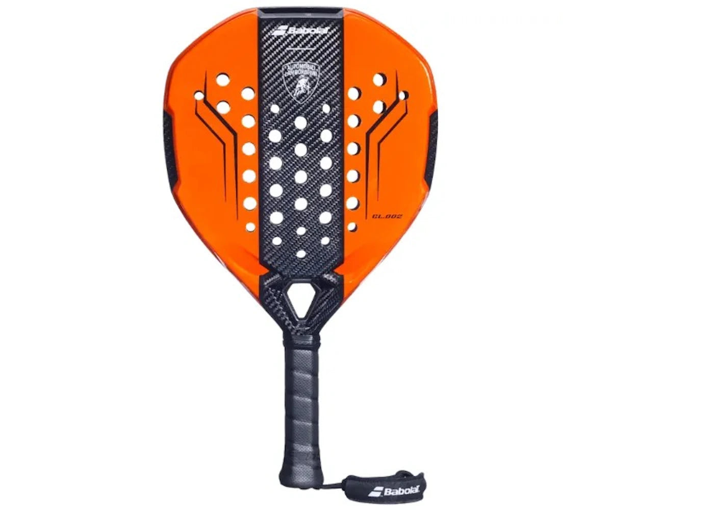 Babolat Automobili x Lamborghini BL002 Padel Racket Orange - main view