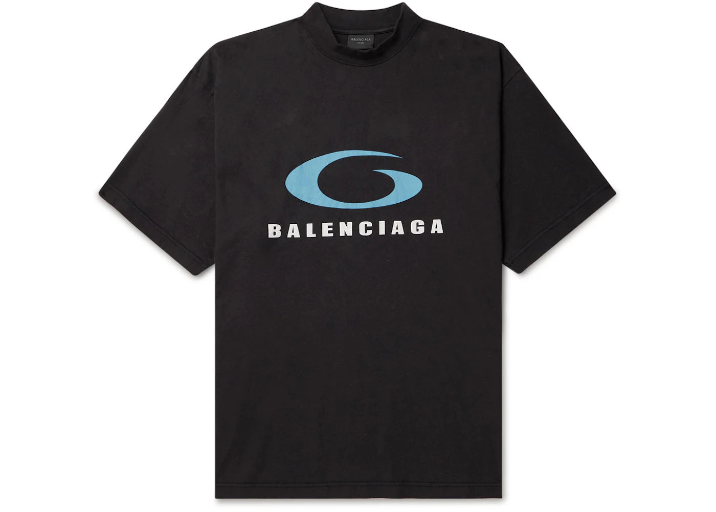Balenciaga Loop Sports Icon Tee Black
