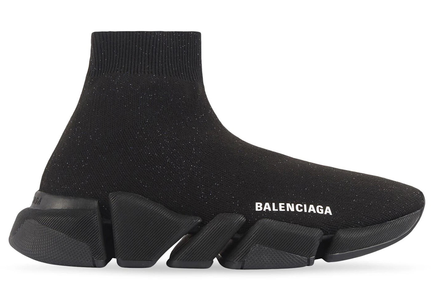 Balenciaga Speed ​​2.0 - Noir brillant (Femme)