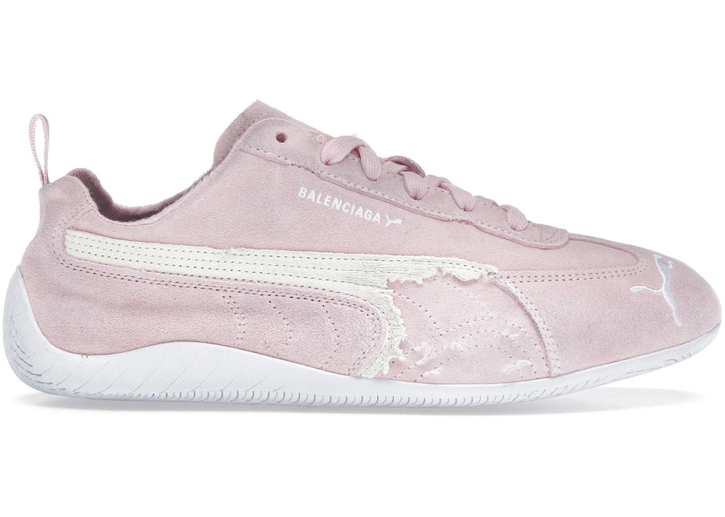 Balenciaga x Puma Speedcat Suede Distressed Pink White - main view