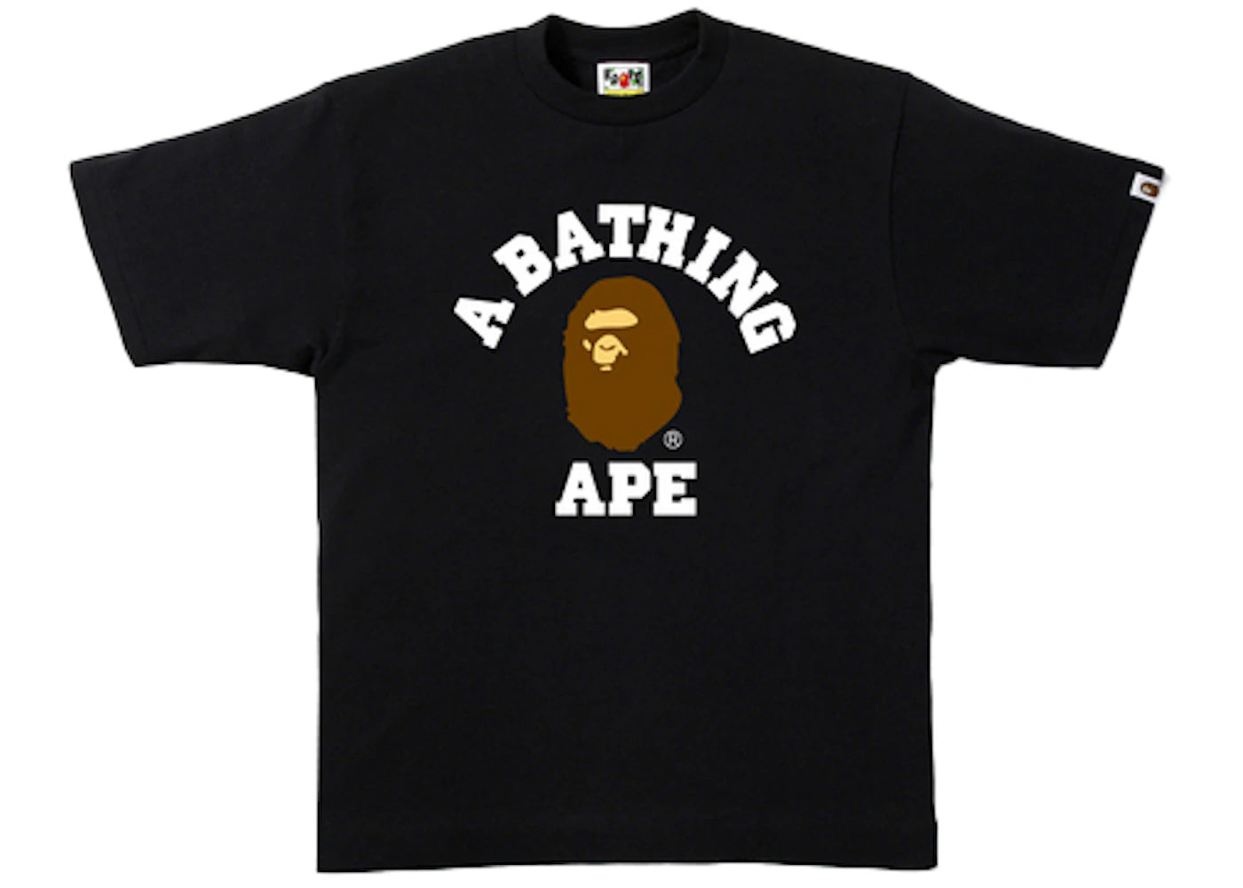 BAPE College Tee-Black