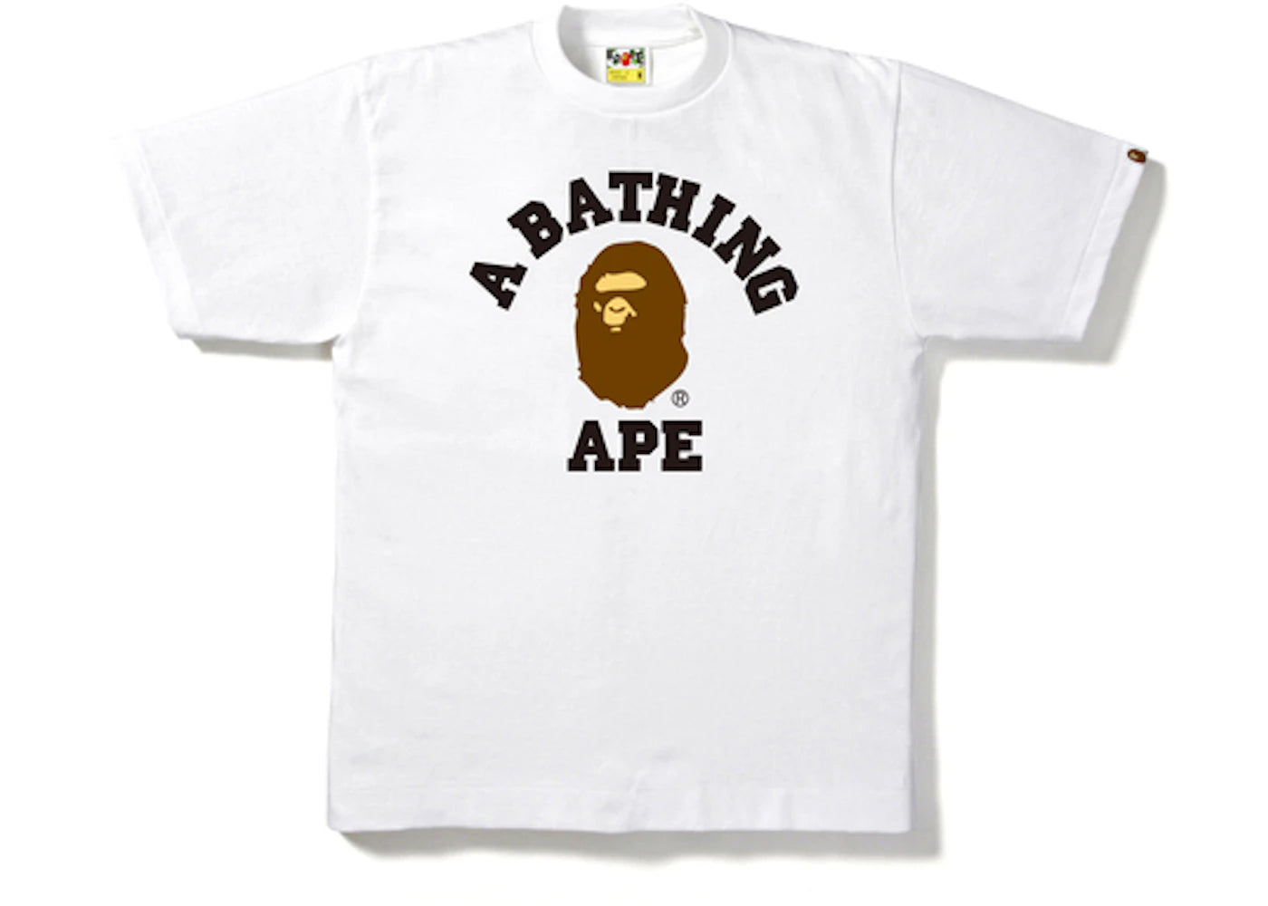T-shirt BAPE College blanc