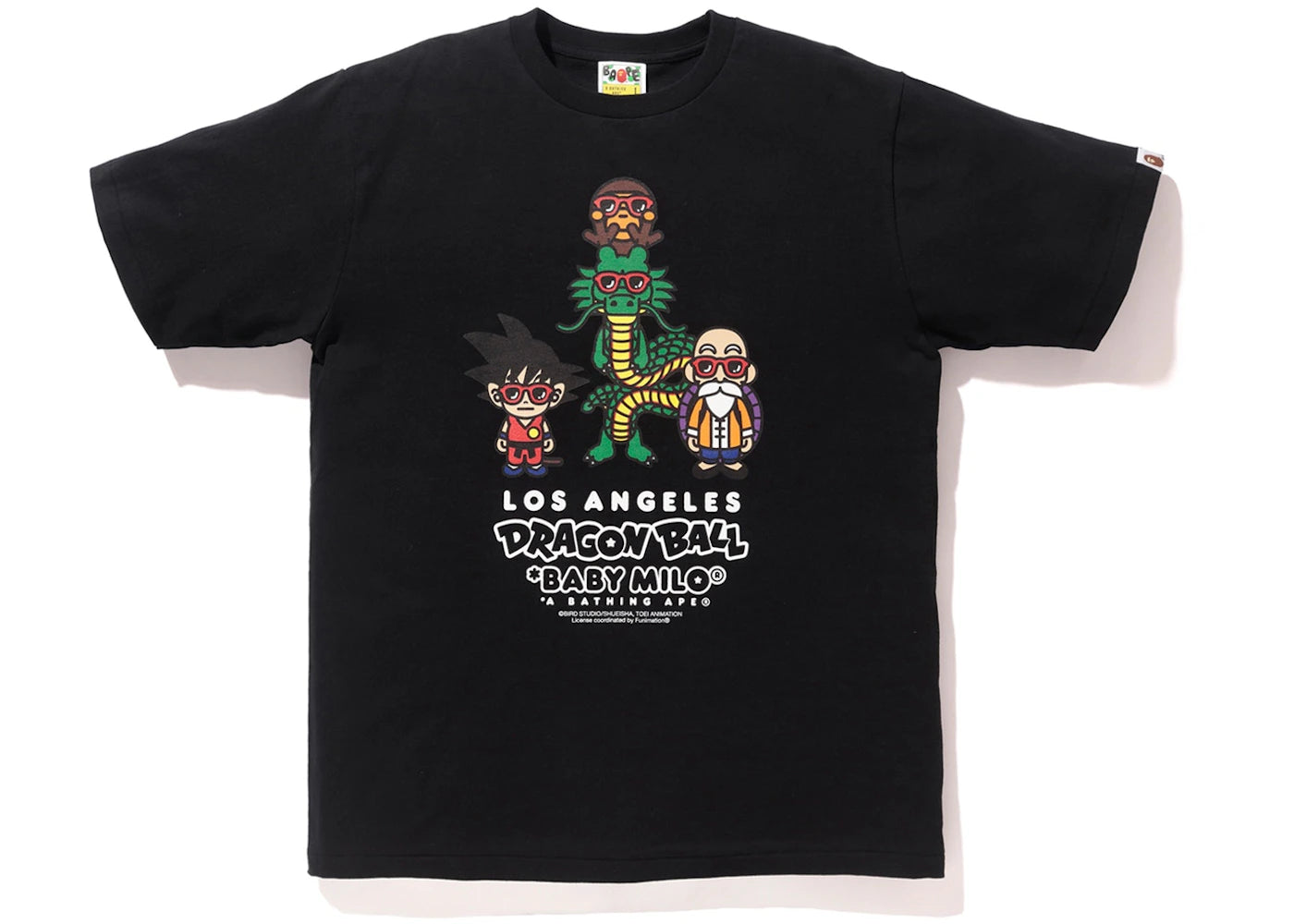 BAPE x Dragon Ball Z LA Exclusive Baby Milo T-shirt-Black
