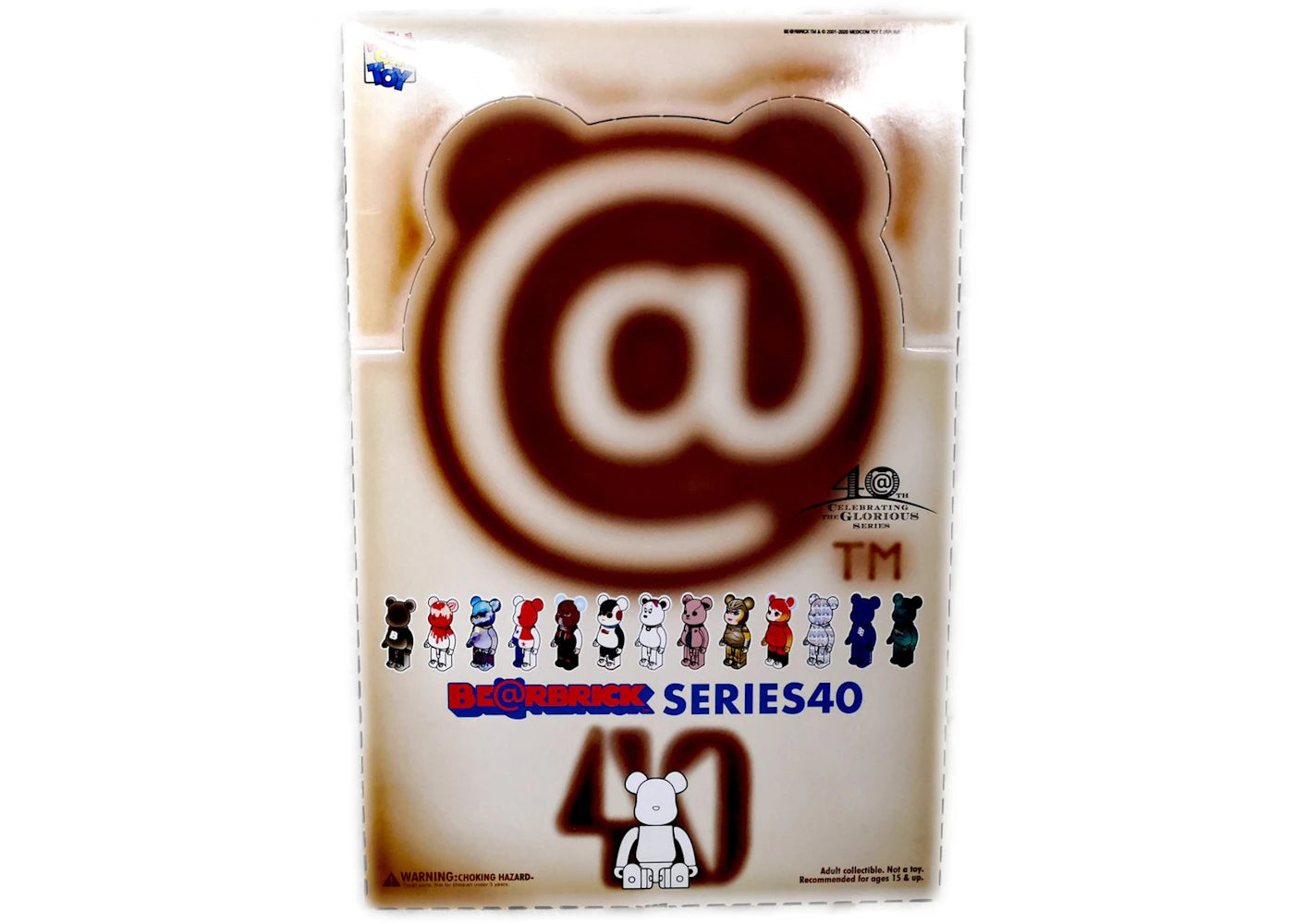 Bearbrick 100% Series 40 Sealed Case (24 Blind Boxes)-