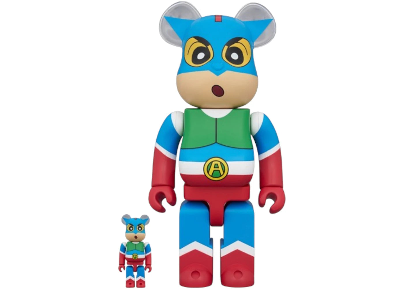 Bearbrick Action Kamen Shin-Chan 100% &amp; 400% Set-