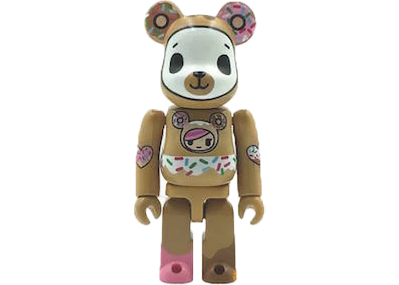 Bearbrick ActionCity x Tokidoki Biscotti 400%-Multi