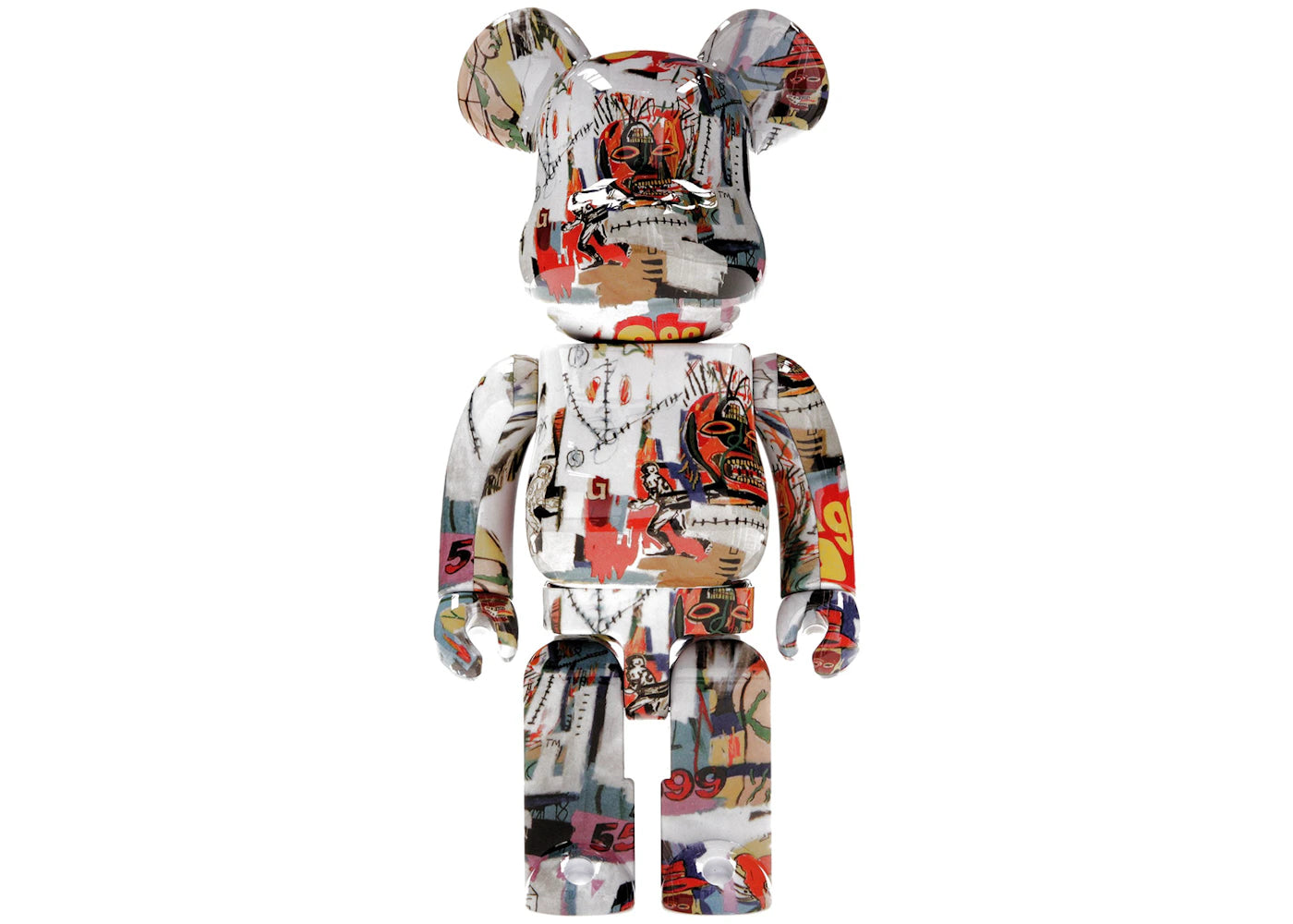 Bearbrick Andy Warhol x JEAN-MICHEL BASQUIAT #4 400%-