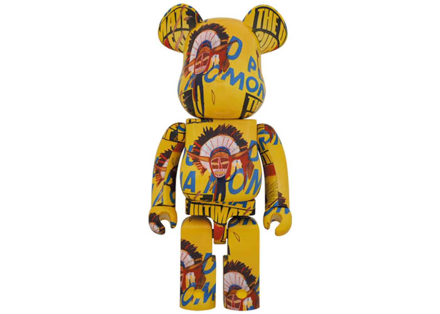 Bearbrick Andy Warhol x Jean-Michel Basquiat #3 1000%-