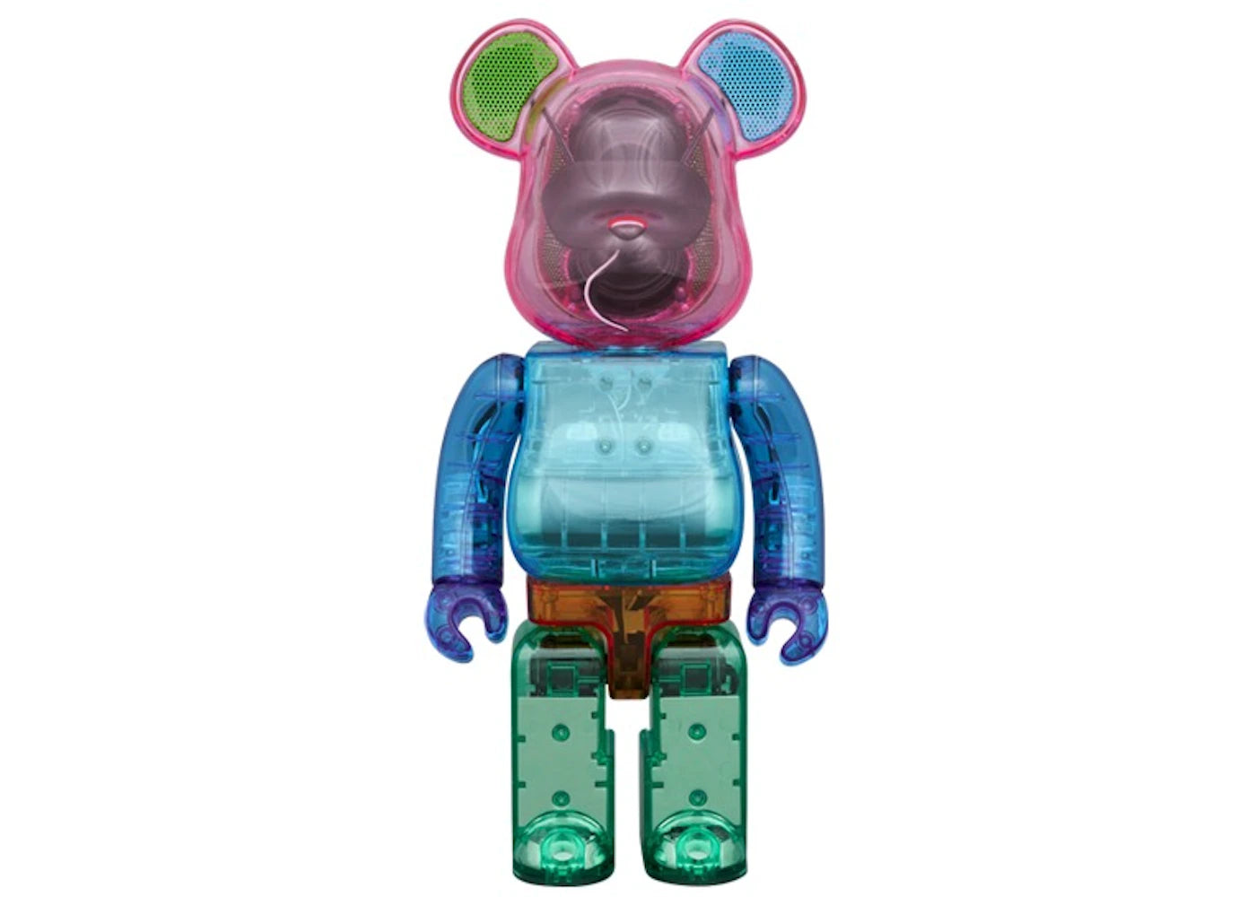 Bearbrick Audio Color Block Portable Bluetooth Speaker 400%-