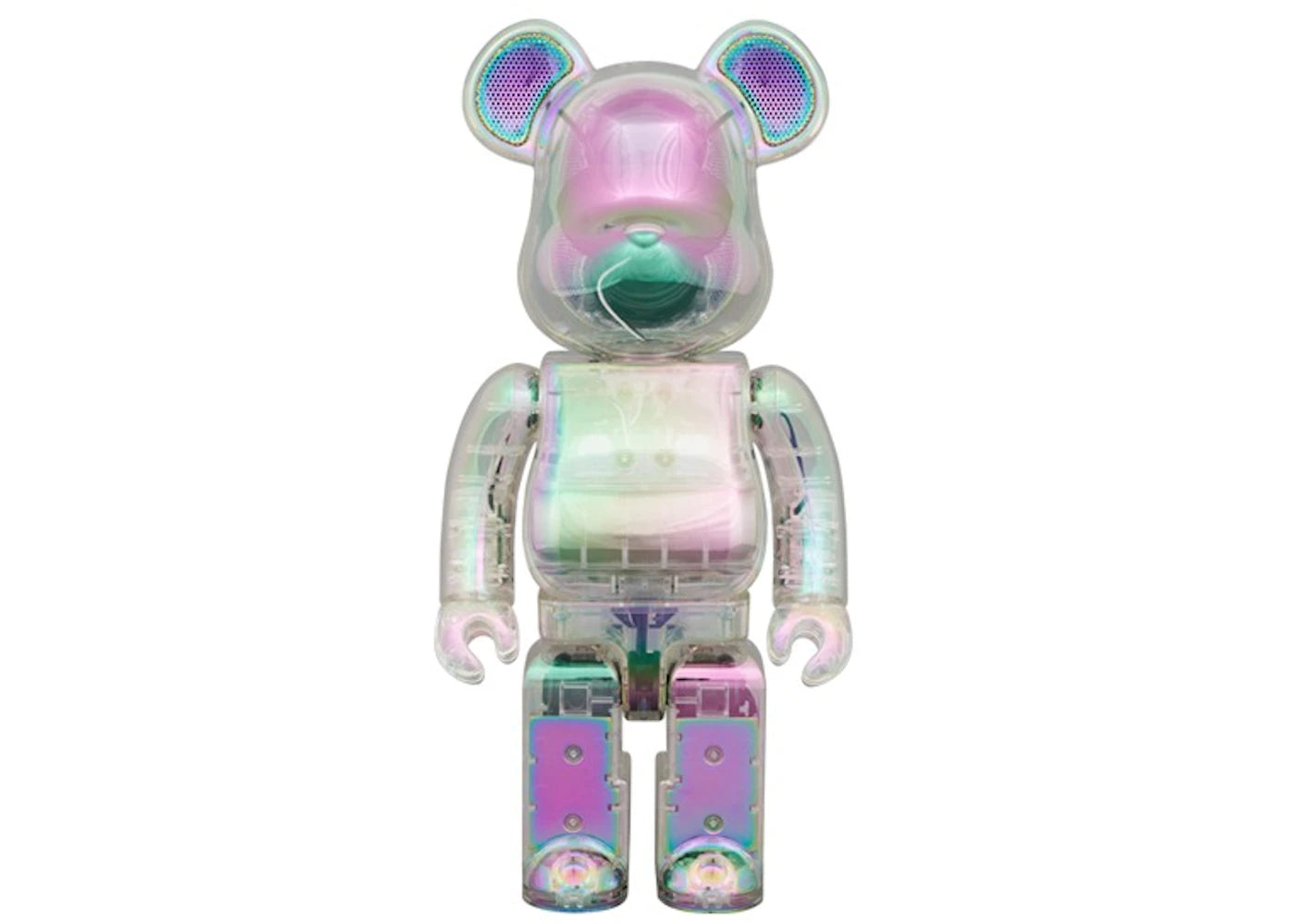 Bearbrick Audio Iridescent Portable Bluetooth Speaker 400%-Crystal Halo