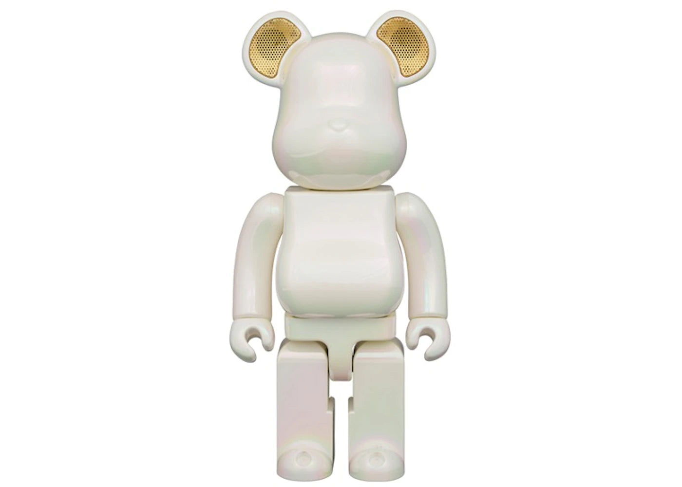Bearbrick Audio Iridescent Portable Bluetooth Speaker 400%-Pearl Mirage