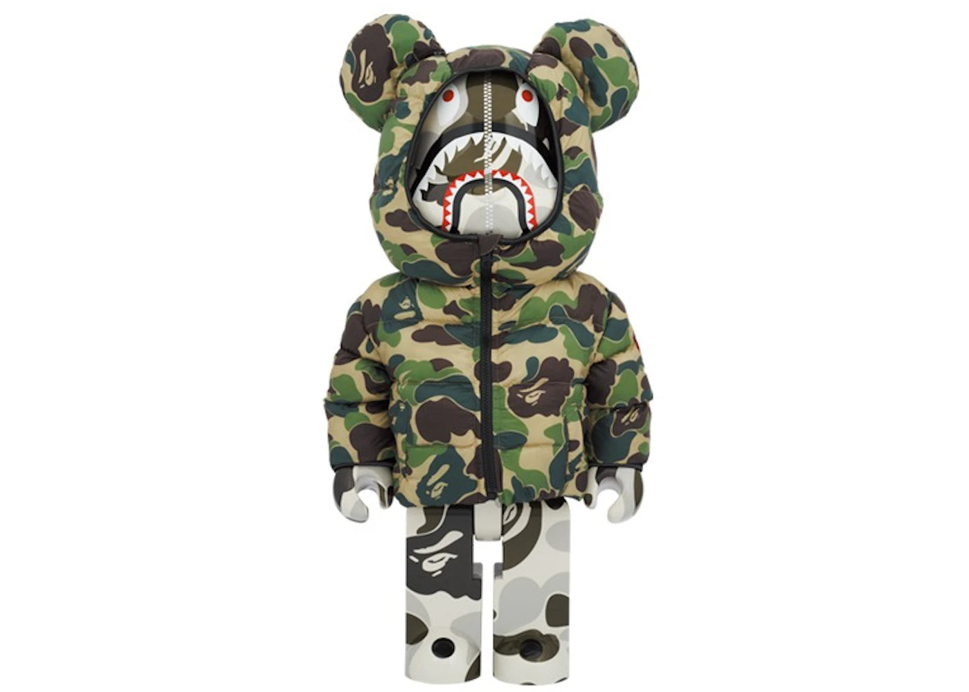 Bearbrick BAPE(R) x Canada Goose Shark 1000%-