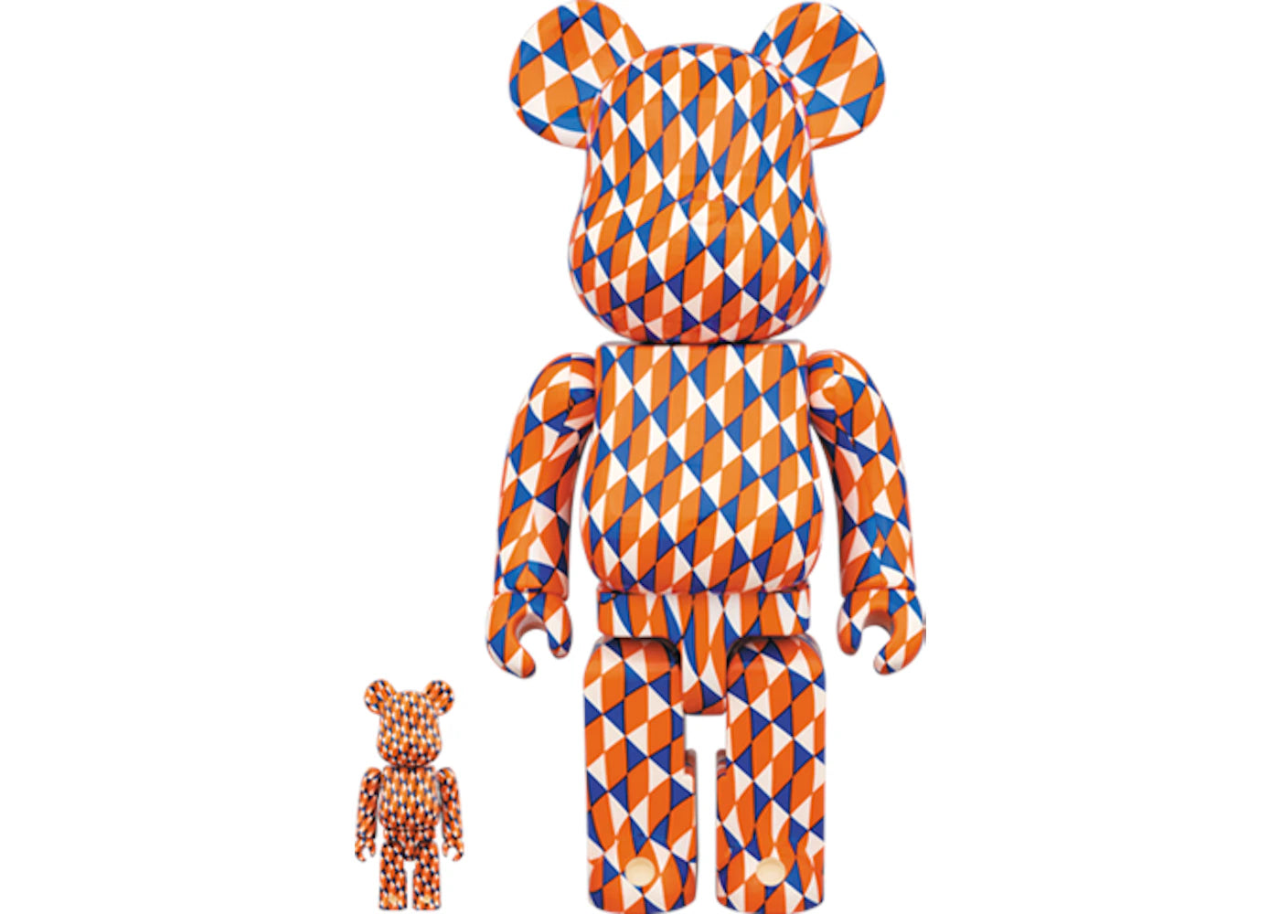 Bearbrick Barry McGee + Apple Watch Sports Band 44mm 100% & 400% Set-Orange