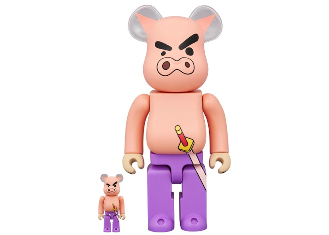 Bearbrick Buriburizaemon 100% & 400% Set-