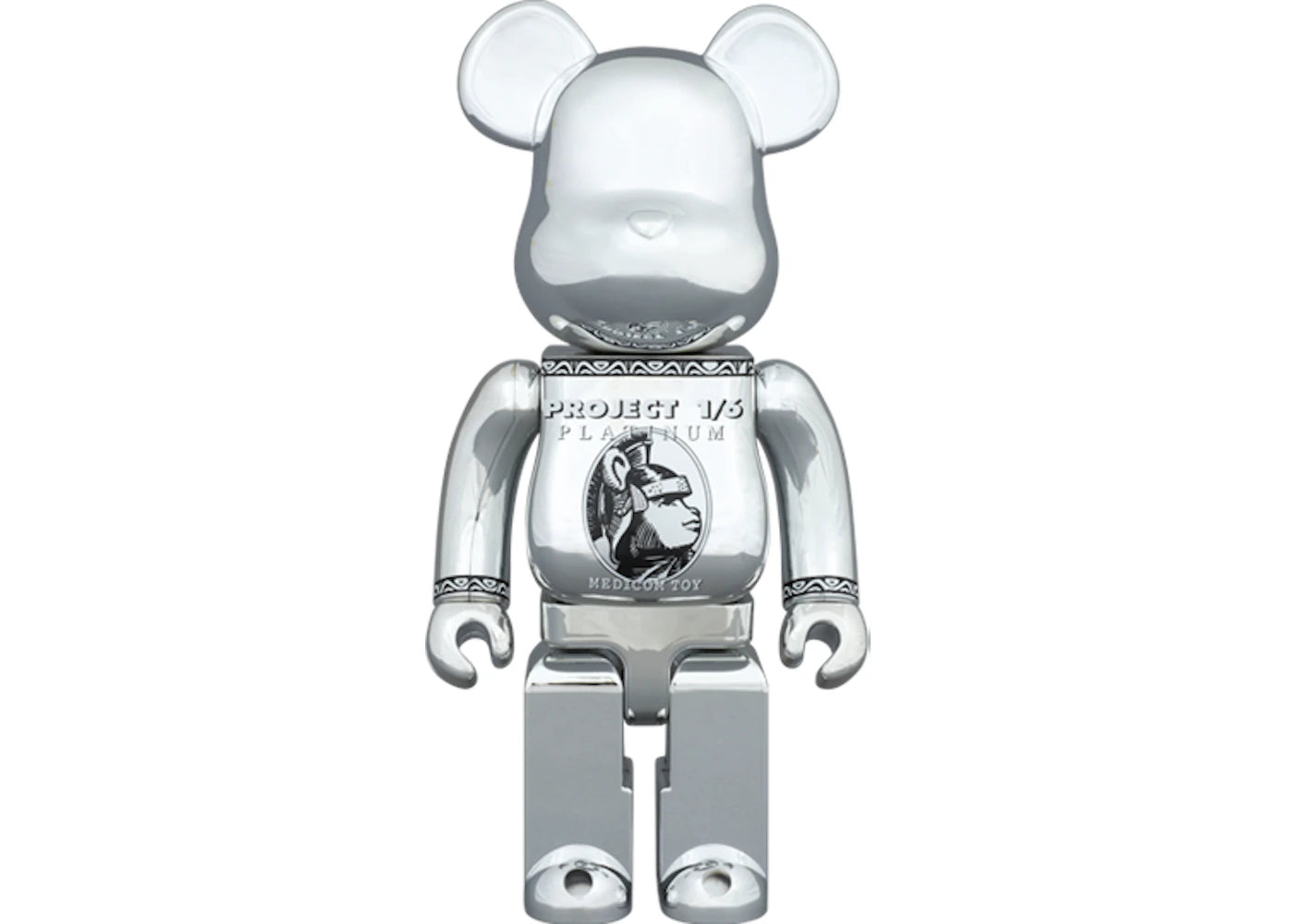 Bearbrick Centurion 400%-Silver
