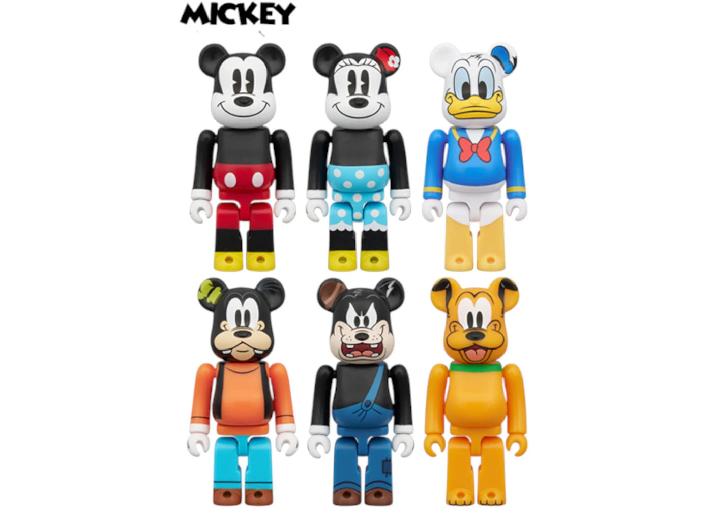 Bearbrick Chase Disney Mickey Mouse ＆ Friends Sealed Case (12 Blind Boxes)-