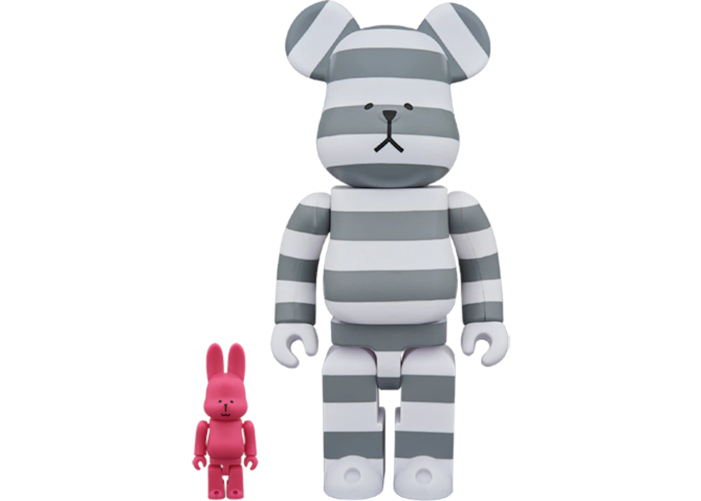Bearbrick Craftholic 100% & 400% Set-White