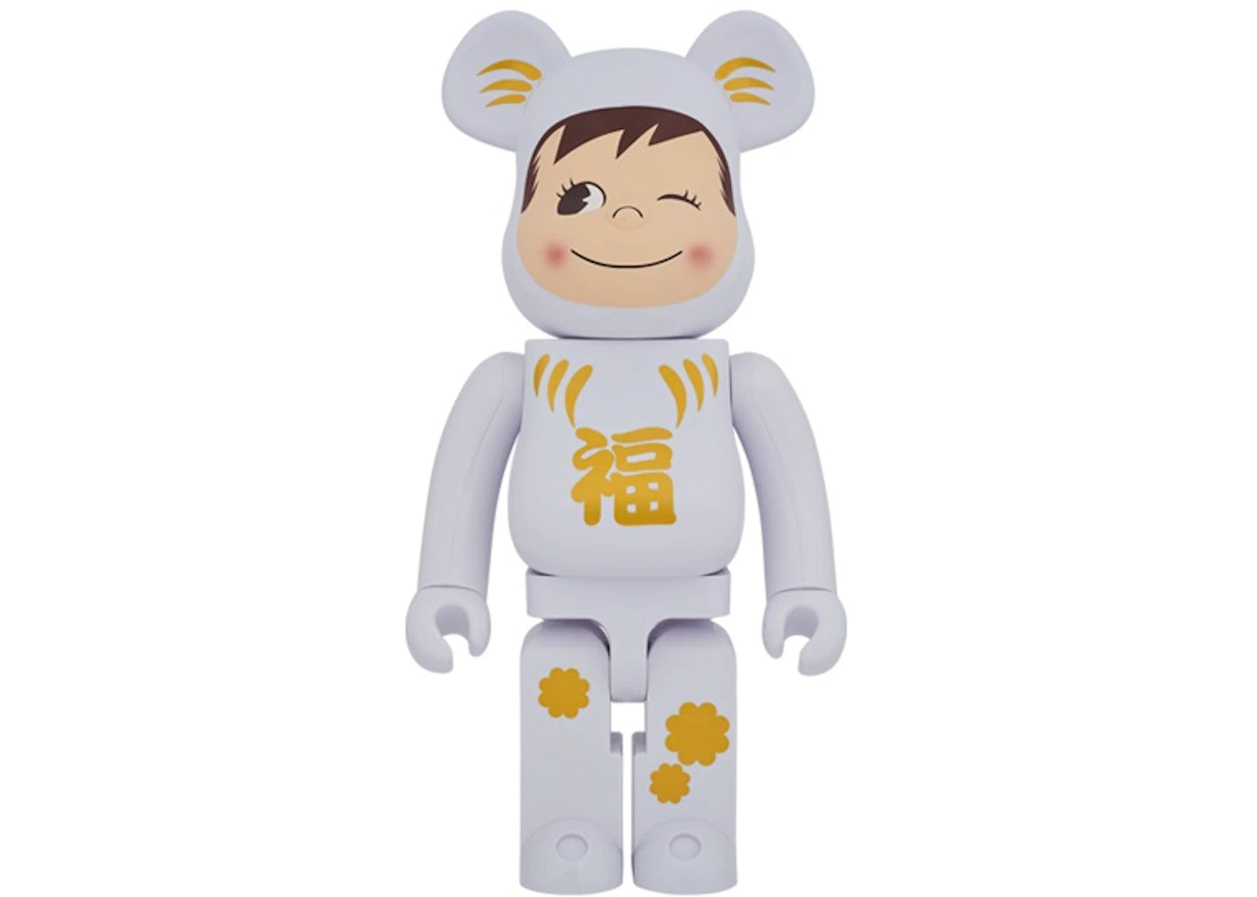 Bearbrick Daruma Poco-chan 1000%-White