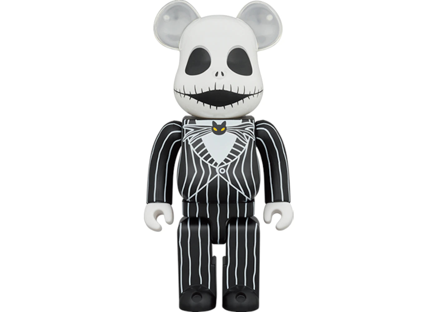 Bearbrick x Disney Tim Burton's The Nightmare Before Christmas Jack Skellington 1000%-
