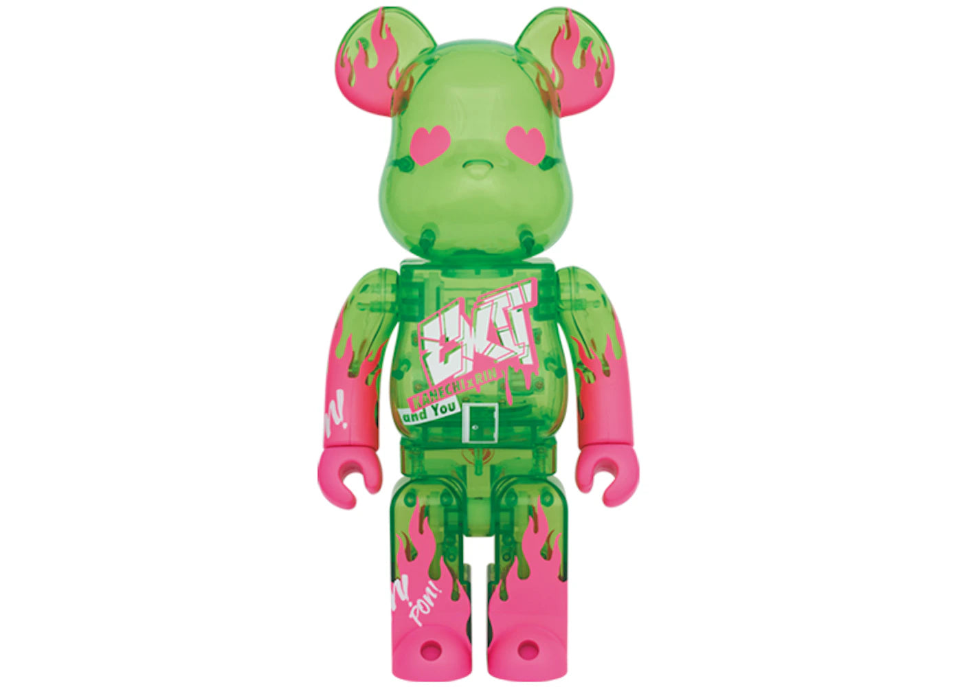 Bearbrick Exit 400%-Green