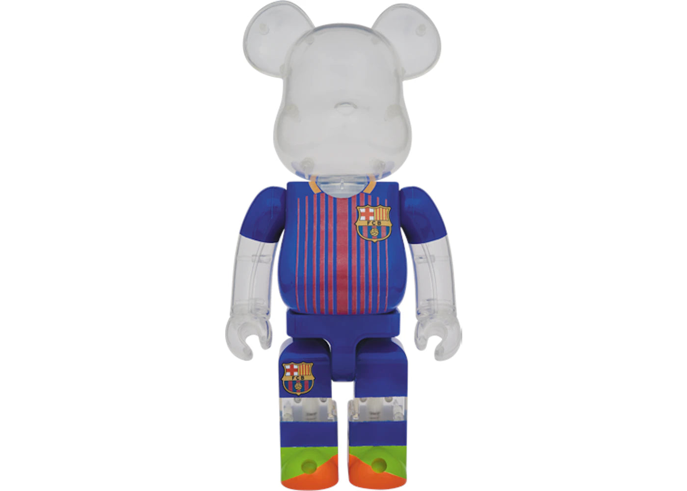 Bearbrick FC Barcelona 1000%-Multi
