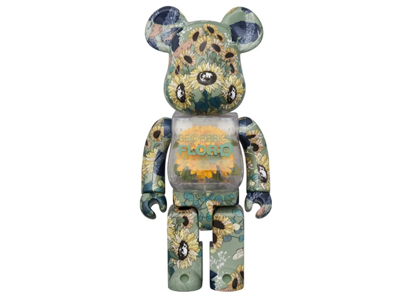 Bearbrick Flor@ Sunflower 400%-