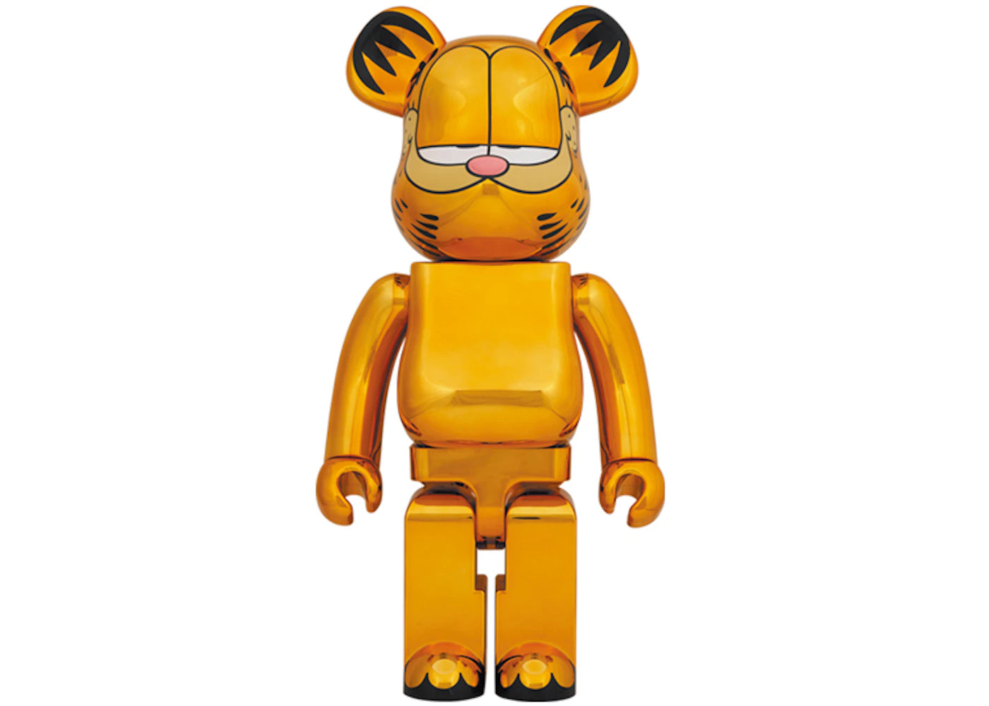 Bearbrick Garfield 1000%-Gold Chrome Ver.
