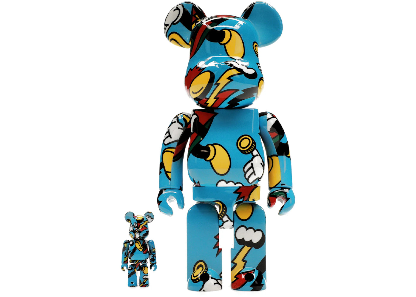 Bearbrick Grafflex 100% & 400% Set-