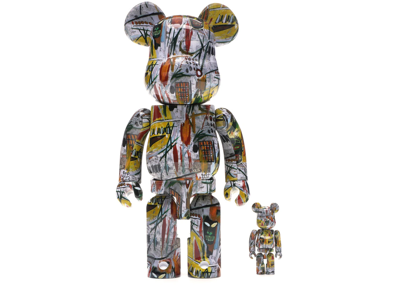 Bearbrick Jean-Michel Basquiat 100% & 400% Set-Multi