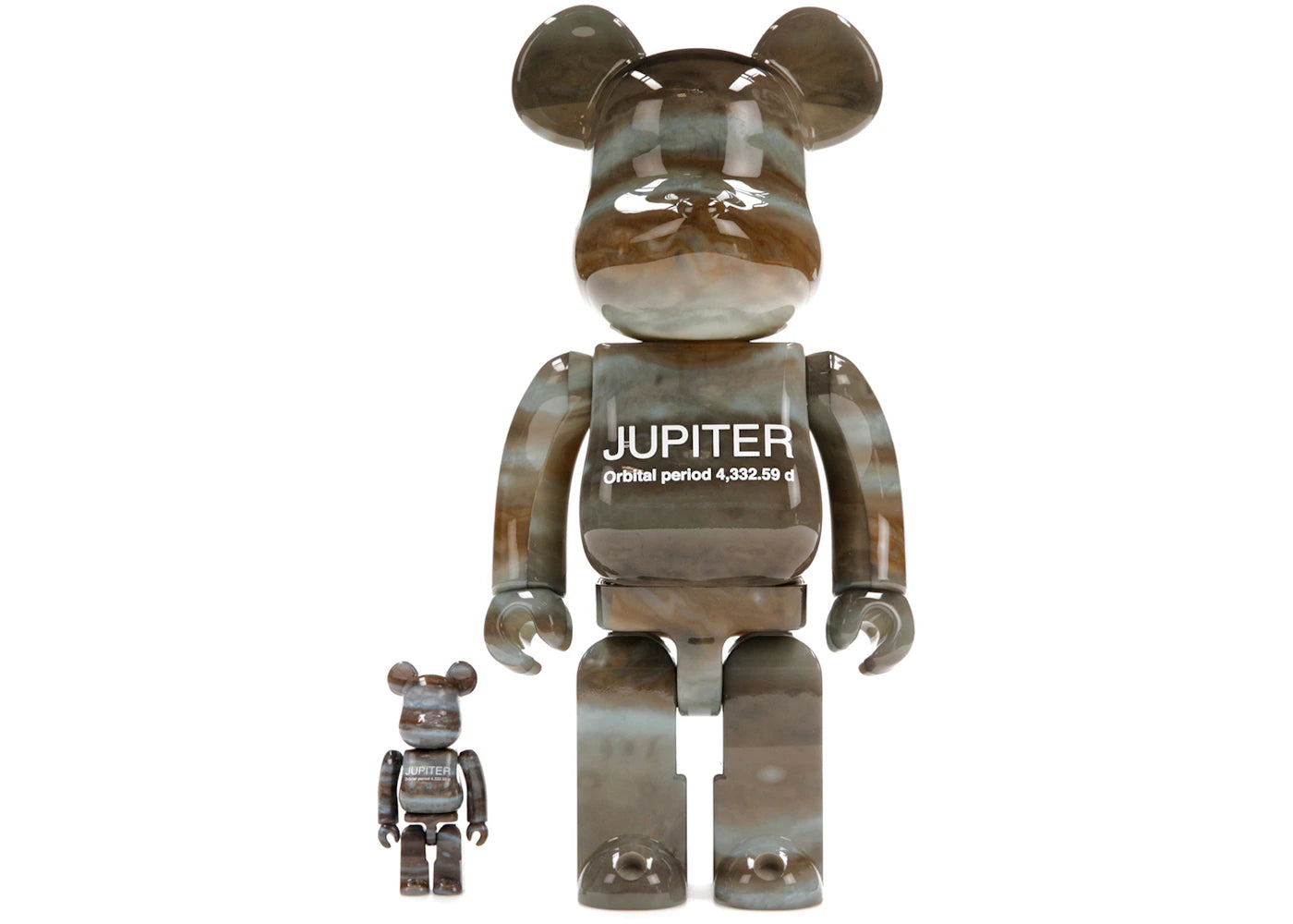 Set Giove 100% e 400% Bearbrick