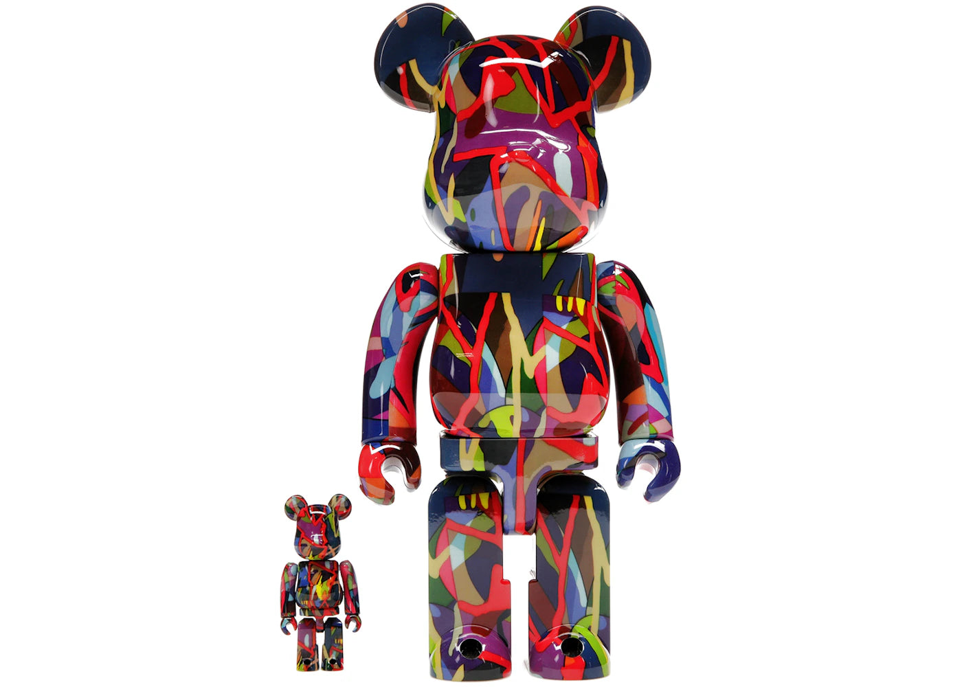 Bearbrick KAWS TENSION 100% & 400% Set-